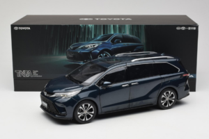 Toyota Granvia ダークブルー OEM 1:18 FCL22GR803 メタル - 画像 8/8