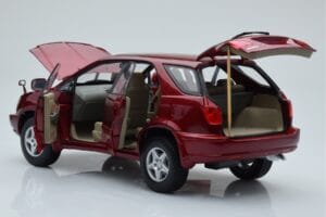 Toyota Harrier レッドメタリック AUTOart 1:18 70035 メタル - 画像 5/8