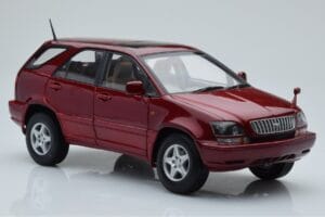 Toyota Harrier レッドメタリック AUTOart 1:18 70035 メタル - 画像 6/8