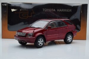 Toyota Harrier レッドメタリック AUTOart 1:18 70035 メタル - 画像 8/8