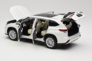 Toyota Highlander XU70 ホワイト OEM 1:18 26071-2011 メタル - 画像 5/8