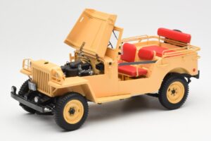 Toyota Land Cruiser BJ ベージュ Kyosho 1:18 08959BE メタル - 画像 2/8