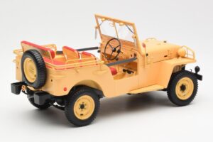 Toyota Land Cruiser BJ ベージュ Kyosho 1:18 08959BE メタル - 画像 3/8