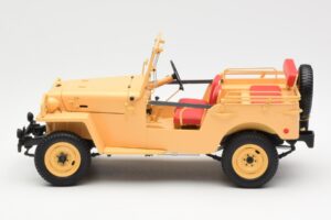 Toyota Land Cruiser BJ ベージュ Kyosho 1:18 08959BE メタル - 画像 4/8