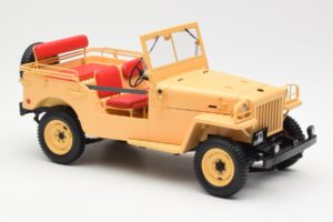 Toyota Land Cruiser BJ ベージュ Kyosho 1:18 08959BE メタル - 画像 6/8