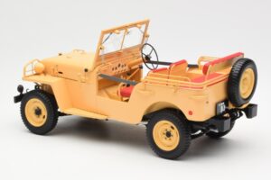 Toyota Land Cruiser BJ ベージュ Kyosho 1:18 08959BE メタル - 画像 7/8