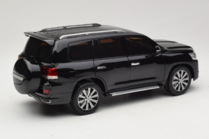 Toyota Land Cruiser LC200 ブラック Kengfai 1:18 KF024-13 メタル - 画像 3/8