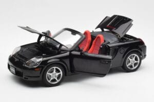 Toyota MR2 Spyder W30 ブラック LHD AUTOart 1:18 78714 メタル - 画像 2/8