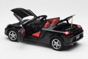 Toyota MR2 Spyder W30 ブラック LHD AUTOart 1:18 78714 メタル - 画像 5/8