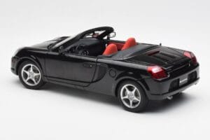 Toyota MR2 Spyder W30 ブラック LHD AUTOart 1:18 78714 メタル - 画像 7/8