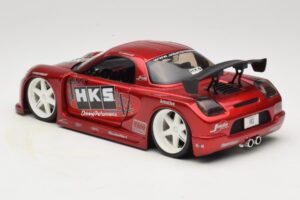 Toyota MR2 Spyder ZZW30 Tuned レッド Jada 1:18 63194 メタル - 画像 7/8