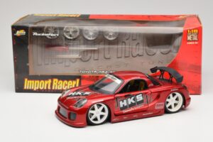 Toyota MR2 Spyder ZZW30 Tuned レッド Jada 1:18 63194 メタル - 画像 8/8