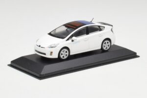 Toyota Prius XW30 スーパーホワイト Minichamps 1:43 PRIUS001 メタル - 画像 2/4