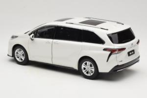 Toyota Sienna XL30 ホワイト OEM 1:18 TOYOTA013 メタル - 画像 7/8