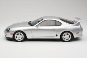 Toyota Supra A80 シルバー Kyosho 1:12 KSR12006S レジン - 画像 3/6