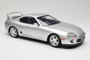 Toyota Supra A80 シルバー Kyosho 1:12 KSR12006S レジン - 画像 4/6