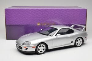Toyota Supra A80 シルバー Kyosho 1:12 KSR12006S レジン - 画像 6/6