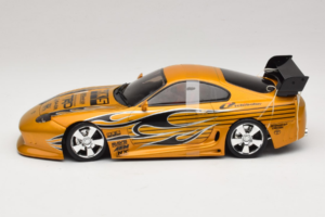 Toyota Supra A80 ゴールド Tunerz Edition Hot Wheels 1:18 B6091 メタル - 画像 4/7