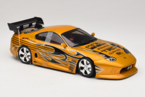 Toyota Supra A80 ゴールド Tunerz Edition Hot Wheels 1:18 B6091 メタル - 画像 5/7