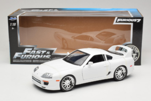 Toyota Supra Mk4 ホワイト Fast & Furious Jada 1:18 97509 メタル - 画像 6/6
