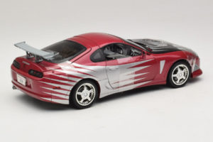 Toyota Supra A80 Fast & Furious パープル シルバー ERTL 1:18 33708 メタル - 画像 2/6