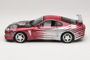 Toyota Supra A80 Fast & Furious パープル シルバー ERTL 1:18 33708 メタル - 画像 3/6