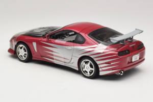 Toyota Supra A80 Fast & Furious パープル シルバー ERTL 1:18 33708 メタル - 画像 5/6