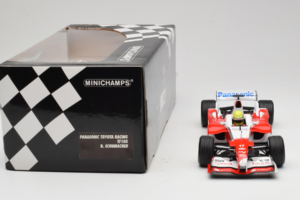 Toyota TF105 #17 R. Schumacher Panasonic Toyota Racing 2005 Minichamps 1:18 100050017 メタル - 画像 6/7