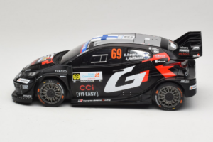 Toyota GR Yaris Rally1 #69 K. Rovanpera / J. Halttunen Rally Islas Canarias 2025 IXO 1:18 18RMC249A メタル - 画像 3/6