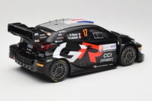 Toyota Yaris Rally1 WRC #17 S. Ogier / V. Landais Rally Croatia 2024 IXO 1:18 18RMC202 メタル - 画像 2/6