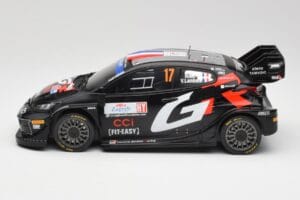 Toyota Yaris Rally1 WRC #17 S. Ogier / V. Landais Rally Croatia 2024 IXO 1:18 18RMC202 メタル - 画像 3/6