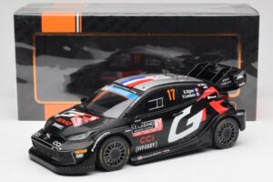 Toyota GR Yaris Rally1 #17 S. Ogier / V. Landais Rally Monte Carlo 2024 IXO 1:18 18RMC196 メタル - 画像 6/6
