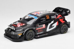 Toyota Yaris Rally1 WRC #33 E. Evans / S. Martin Rally Monte Carlo Night Version 2024 IXO 1:18 18RMC197 メタル