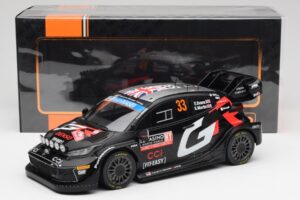 Toyota Yaris Rally1 WRC #33 E. Evans / S. Martin Rally Monte Carlo Night Version 2024 IXO 1:18 18RMC197 メタル - 画像 6/6
