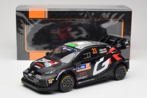 Toyota Yaris Rally1 WRC #33 E. Evans / S. Martin Rally Sweden 2024 IXO 1:18 18RMC200 メタル - 画像 6/6