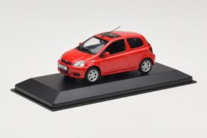 Toyota Yaris TS レッド Minichamps 1:43 430166062 メタル - 画像 2/4