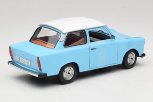 Trabant 601 Deluxe ブルー ホワイト Sun Star 1:18 4286 メタル - 画像 2/6