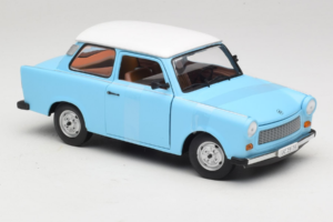 Trabant 601 Deluxe ブルー ホワイト Sun Star 1:18 4286 メタル - 画像 4/6