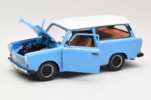 Trabant 601 エステート ブルー Sun Star 1:18 4272 メタル - 画像 2/8