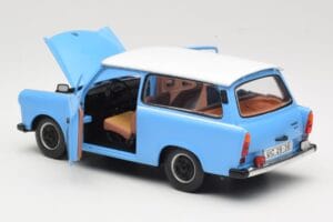 Trabant 601 エステート ブルー Sun Star 1:18 4272 メタル - 画像 5/8