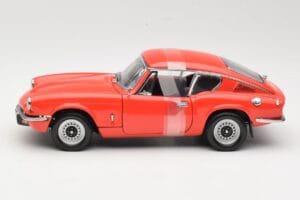 Triumph GT6 Mk3 レッド Sun Star 1:18 1056 メタル - 画像 3/6