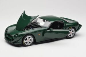 TVR Speed 12 ダークグリーン Hot Wheels 1:18 50429 メタル - 画像 2/8