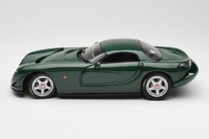 TVR Speed 12 ダークグリーン Hot Wheels 1:18 50429 メタル - 画像 4/8