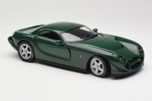 TVR Speed 12 ダークグリーン Hot Wheels 1:18 50429 メタル - 画像 6/8