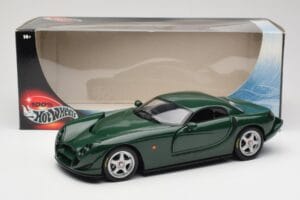 TVR Speed 12 ダークグリーン Hot Wheels 1:18 50429 メタル - 画像 8/8