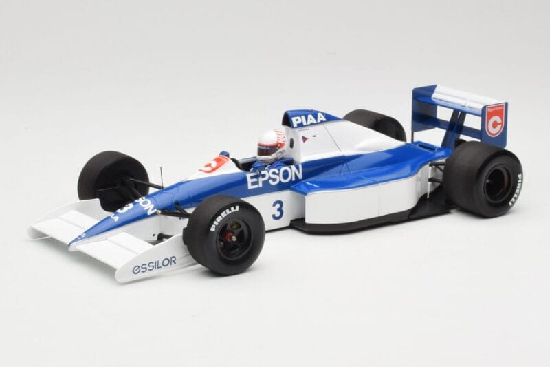 Tyrrell Ford 018 #4 S. Nakajima 6th Place USA GP 1990 Minichamps 1:18 110900003 メタル