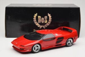 Vector M12 レッド BoS Models 1:18 BOS377 レジン - 画像 6/6
