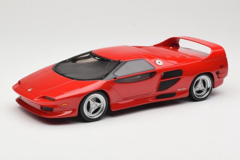 Vector M12 レッド BoS Models 1:18 BOS377 レジン