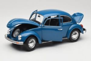 Volkswagen 1200 ブルー Minichamps 1:18 150057104 メタル - 画像 2/8