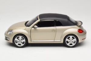 Volkswagen Beetle A5 カブリオレ グレー Kyosho 1:18 5C3099302P7W メタル - 画像 4/8